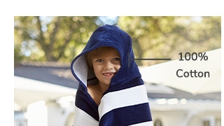 SHOP KIDS' HOODED TOWELS