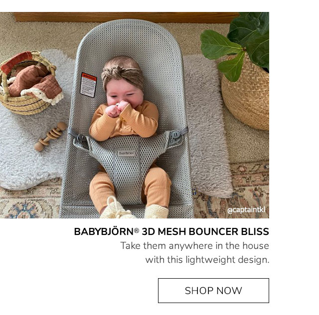 BABYBJöRN® 3D MESH BOUNCER BLISS