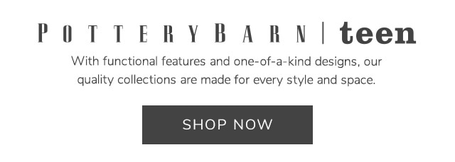 POTTERYBARN TEEN