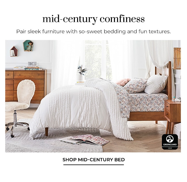 SHOP MIDD-CENTURY BED