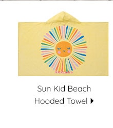 SUN KID BEACH HOODED TOWEL