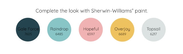 COMPLETE THE SHERWIN-WILLIAMS® PAINT.