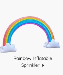 RAINBOW INFLATABLE SPRINKLER