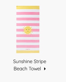 SUNSHINE STRIPE BEACH TOWEL