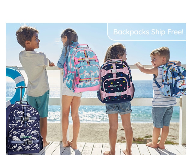 BACKPACKS SHIP FREE!