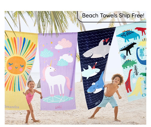 BEACH TOWELS SHIP FREE!