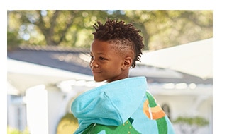 SHOP KIDS' HOODED TOWELS