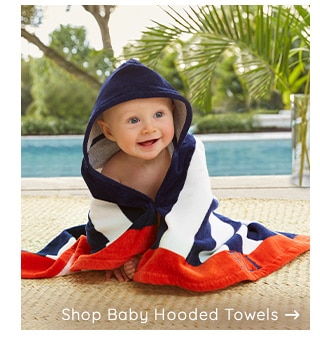 SHOP BABY HOODED TOWELS