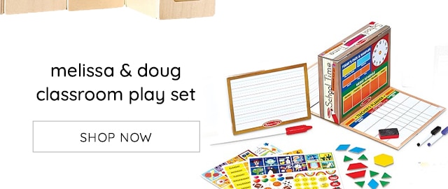 MELISSA & DOUG CLASSROOM PLAY SET