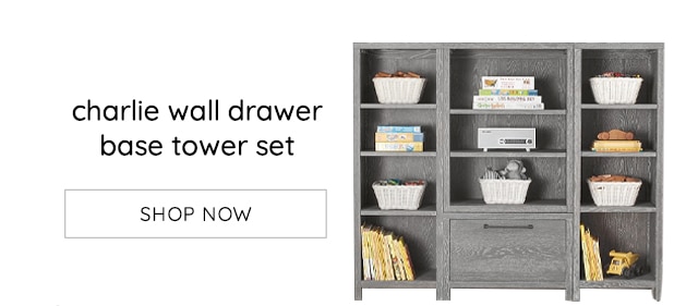 CHARLIE WALL DRAWER BASE TOWER SET