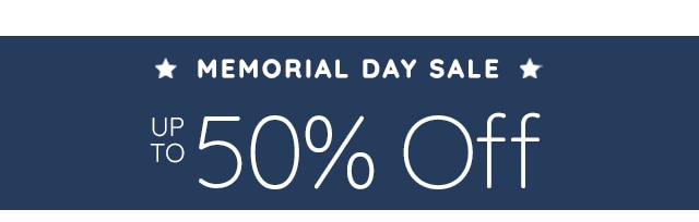 MEMORIAL DAY SALE