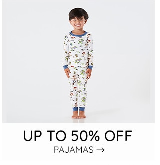 UP TO 50% OFF PAJAMAS