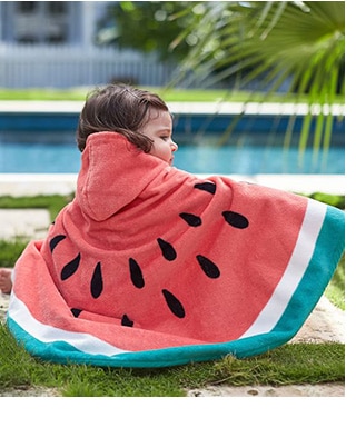 WATERMELON BABY BEACH WRAP