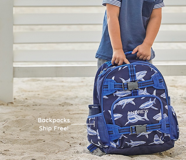 BACKPACKS SHIP FREE!