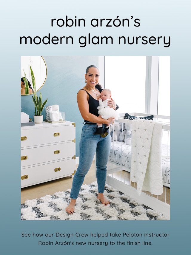 ROBIN ARZON'S MODERN GLAM NURSERY