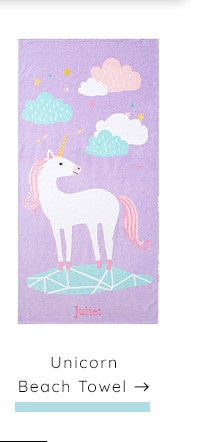 UNICORN BEACH TOWEL