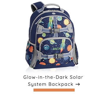 GLOW-IN-THE-DARK SOLAR SYSTEM BACKPACK