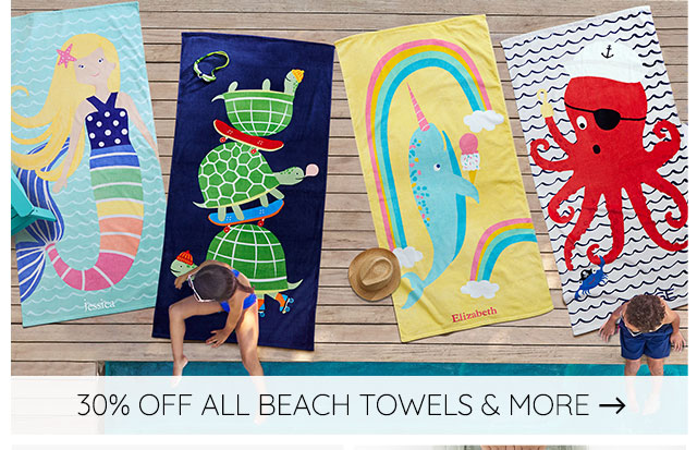 30% OFF ALL BEACH TOWSL & MROE