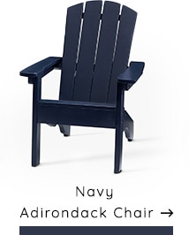 NAVY ADIRONDACK CHAIR