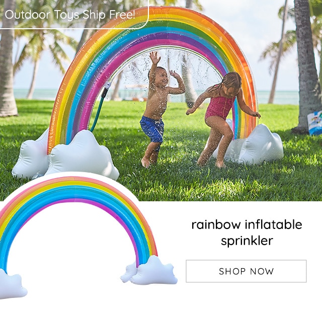 RAINBOW INFLATABLE SPRINKLER