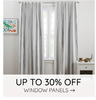 UP TO 30% OFF WINDOW PANELS