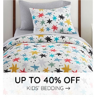 UO TO 40% OFF KIDS' BEDDING