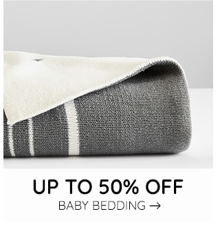 UP TO 30% OFF BABY BEDDING