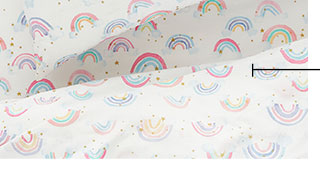 ORGANIC RAINBOW SHEETS