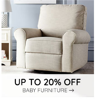 UP TO 20% OFF BABY FURNITURE