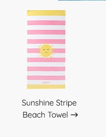 SUNSHINE STRIPE BEACH TOWEL