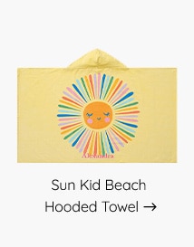 SUN KID BEACH HOODED TOWEL