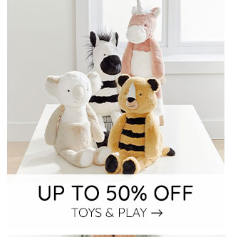 UP TO 50% OFF TOYS & PLAY