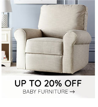 UP TO 20% OFF BABY FURNITURE