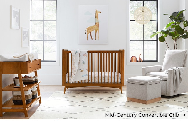 MID-CENTURY CRIB