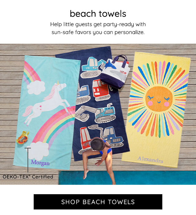 SHOP BEACH TOWELS