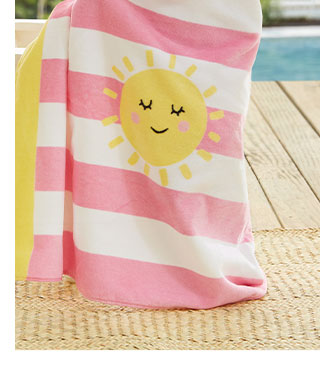 SUNSHINE HOODED TOWEL