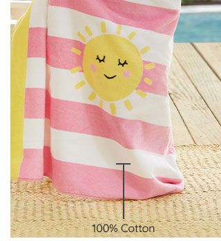 SUNHINE HOODED TOWEL