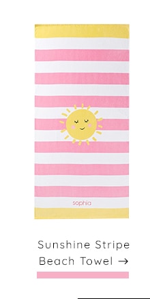 SUNSHINE STRIPE BEACH TOWEL