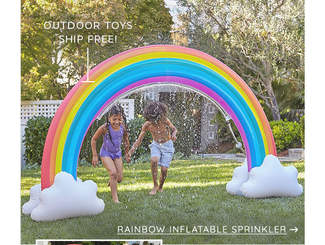 RAINBOW INFLATABLE SPRINKLER