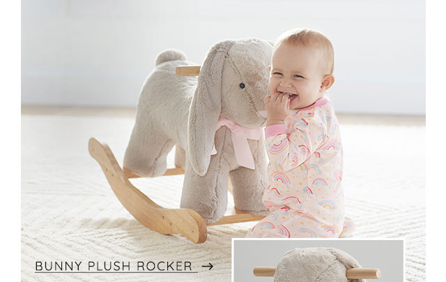 BUNNY PLUSH ROCKER