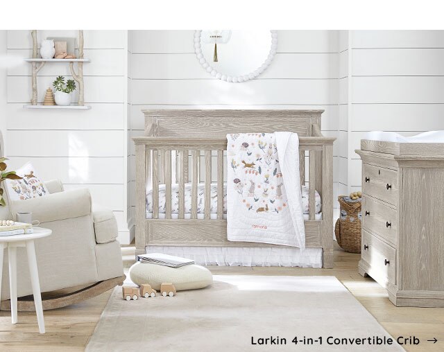 LARKIN 4-IN-1 CONVERTIBLE CRIB