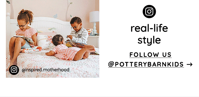 FOLLOW US @POTTERBARNKIDS