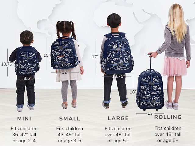 BACKPACK SIZES