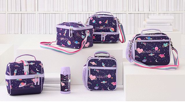 RAINBOW HEART LUNCH BOXES