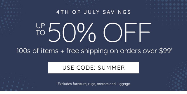 4HT OF JULY SAVINGS