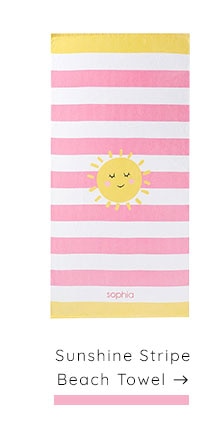 SUNSHINE STRIPE BEACH TOWEL