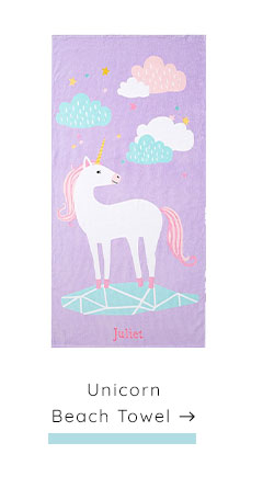 UNICORN BEACH TOWEL