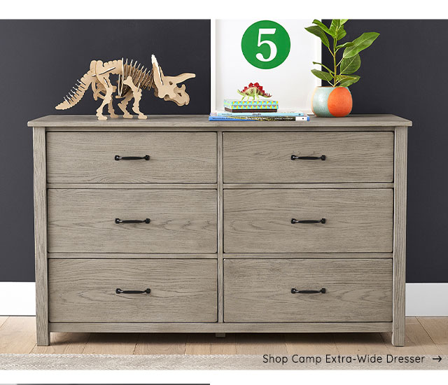 CAMP EXTRA-WIDE DRESSER