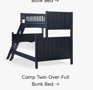 CAMP TWIN-OVER FULL BUNK BED