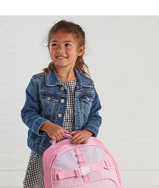 PINK SUNRISE OMBRE GLITTER LARGE BACKPACK NOW $29.99